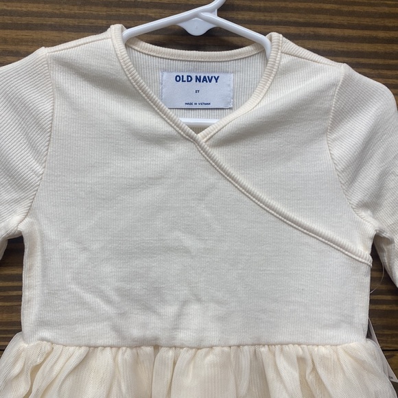 Fit & Flare Wrap-Front Tutu Dress for Toddler Girls - Picture 8 of 10